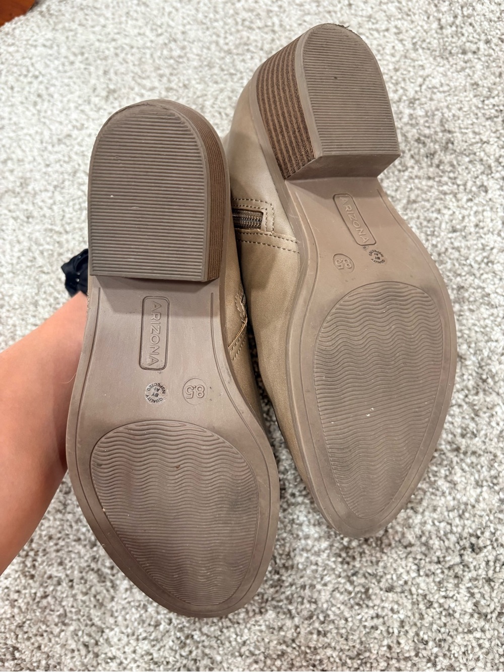 Arizona Camino Women's Ankle Booties in Taupe - Picture 8 of 8